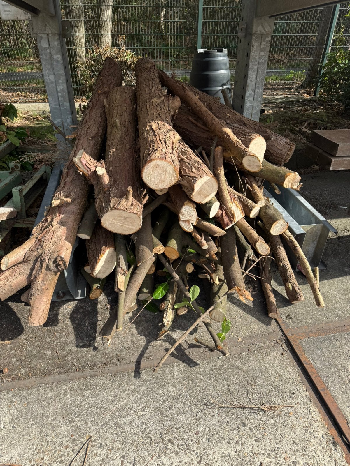 Haardhout/kachelhout, Minder dan 3 m³, Ophalen