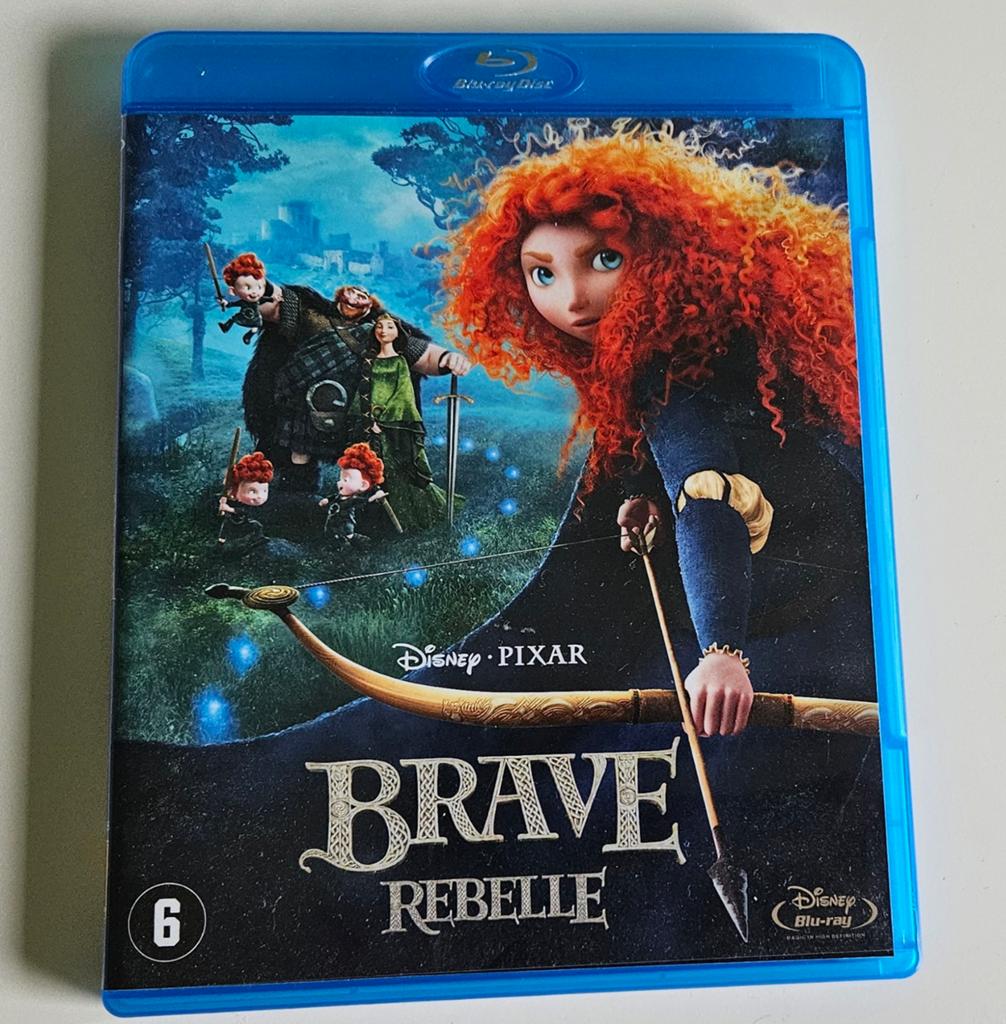 Brave, Disney Pixar, Blu-ray, Ophalen of Verzenden, Zo goed als nieuw, Tekenfilms en Animatie
