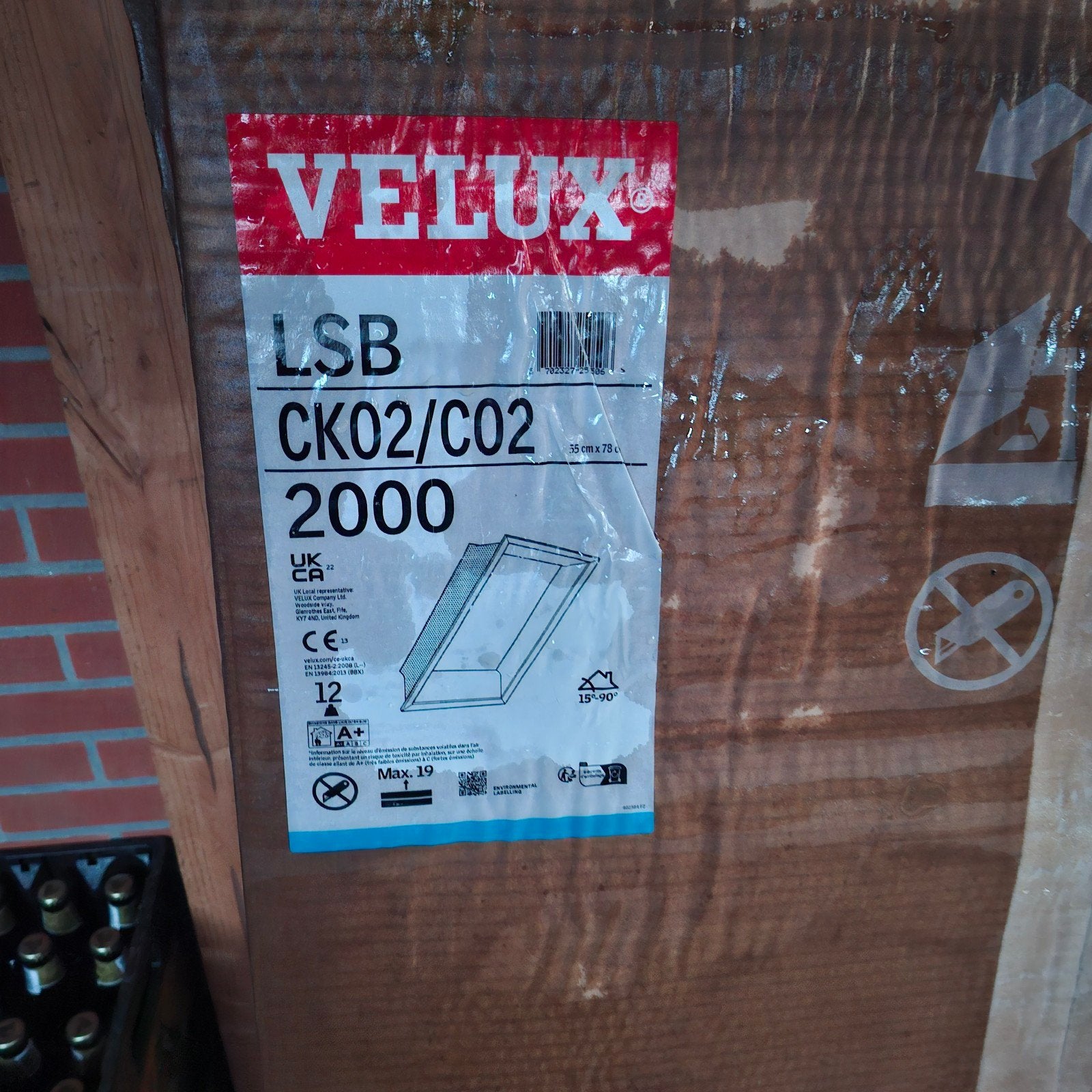 Velux gootstukken EDW UK04 1000 en LSB CK02/C02 2000, 80 tot 120 cm, 80 tot 120 cm, Nieuw, Ophalen of Verzenden