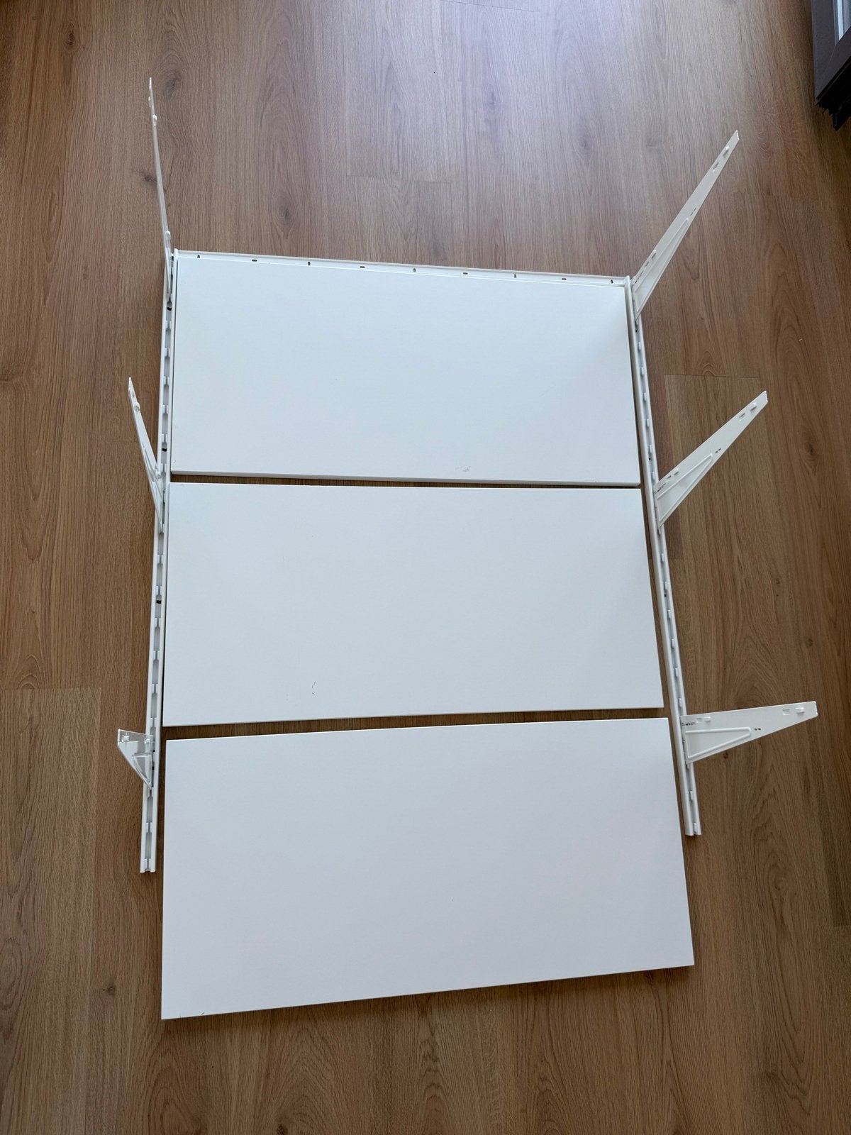 IKEA BOAXEL wandrek 80x100cm met 3 planken, Huis en Inrichting, Kasten | Stellingkasten, Gebruikt, Ophalen