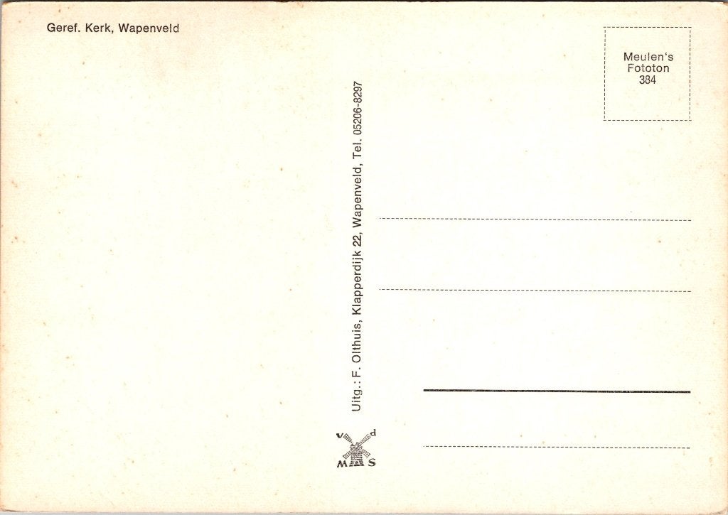 Wapenveld - 12 oude ansichtkaarten, Verzamelen, Ansichtkaarten | Nederland, Verzenden, 1940 tot 1960, Gelopen, Gelderland