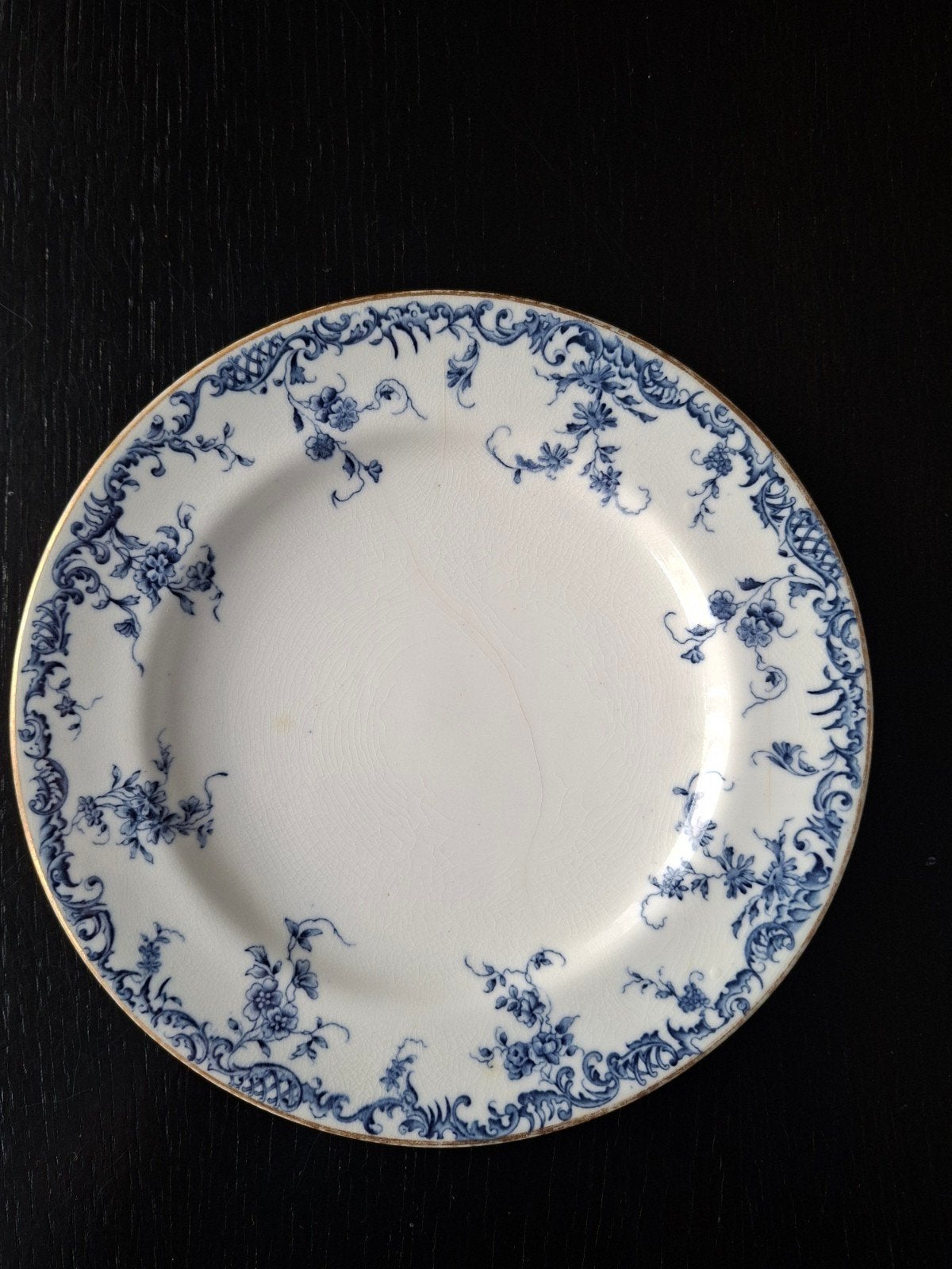 Set van 3 antieke Royal Worcester porseleinen bordjes, Ophalen
