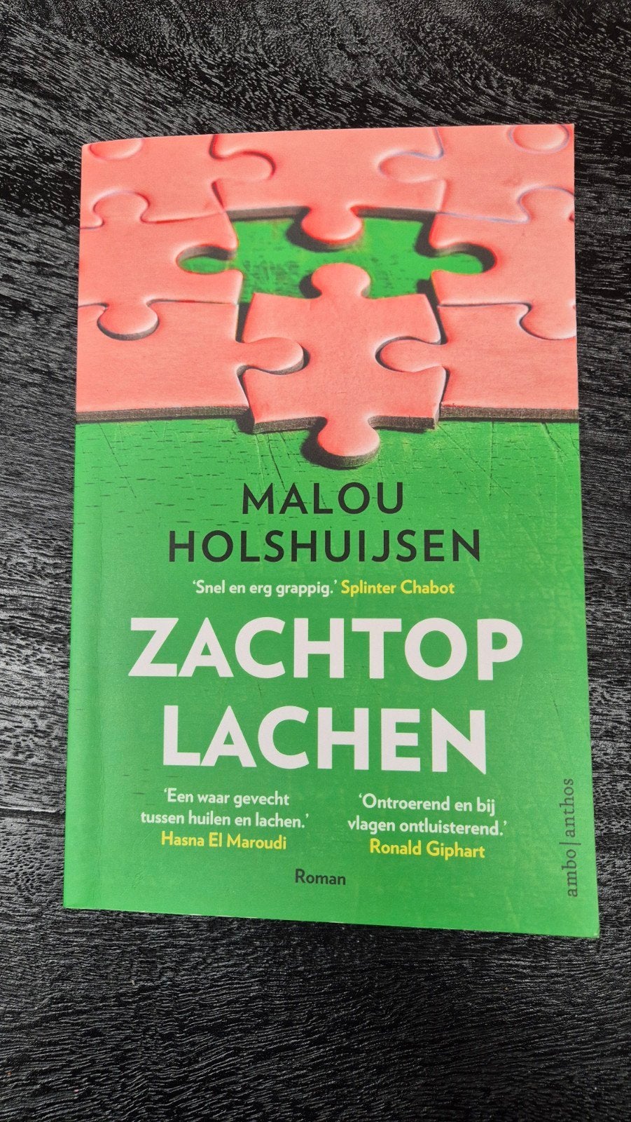 Malou Holshuijsen - Zachtop Lachen (Roman), Boeken, Ophalen of Verzenden, Zo goed als nieuw, Malou Holshuijsen