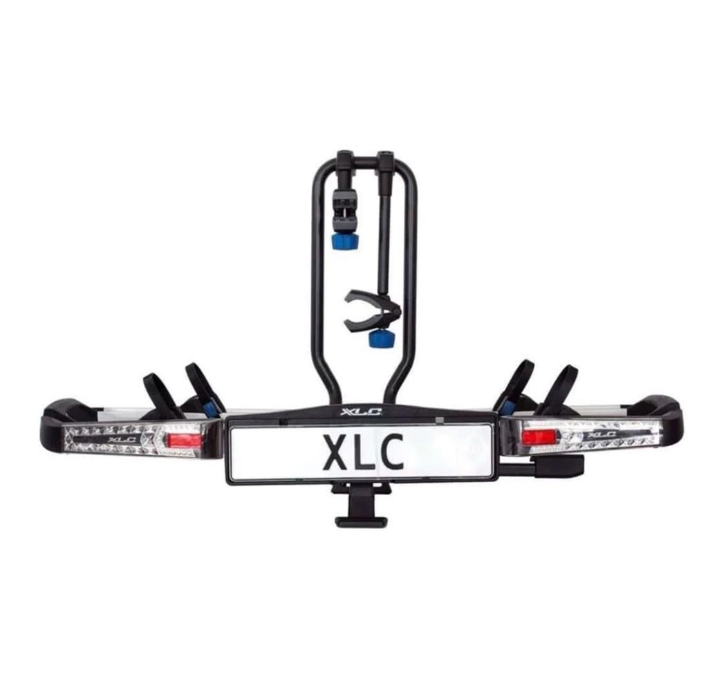 XLC Azura Easy LED Trekhaak Fietsendrager voor 2 fietsen, Ophalen, Zo goed als nieuw