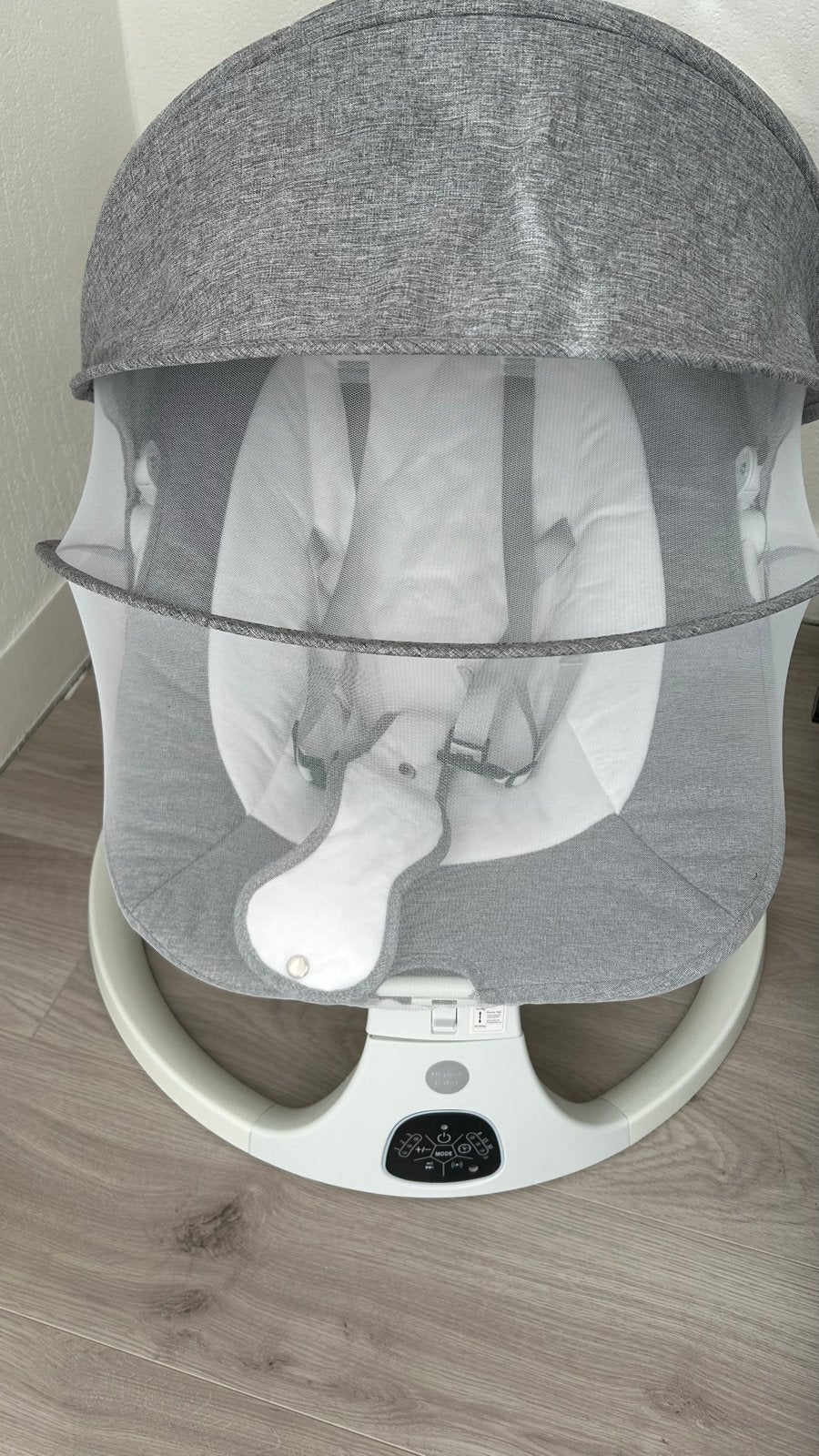 elektrische babyschommel/wipstoel, Wipstoel, Ophalen, Overige merken, Met gordel(s) of riempje(s)