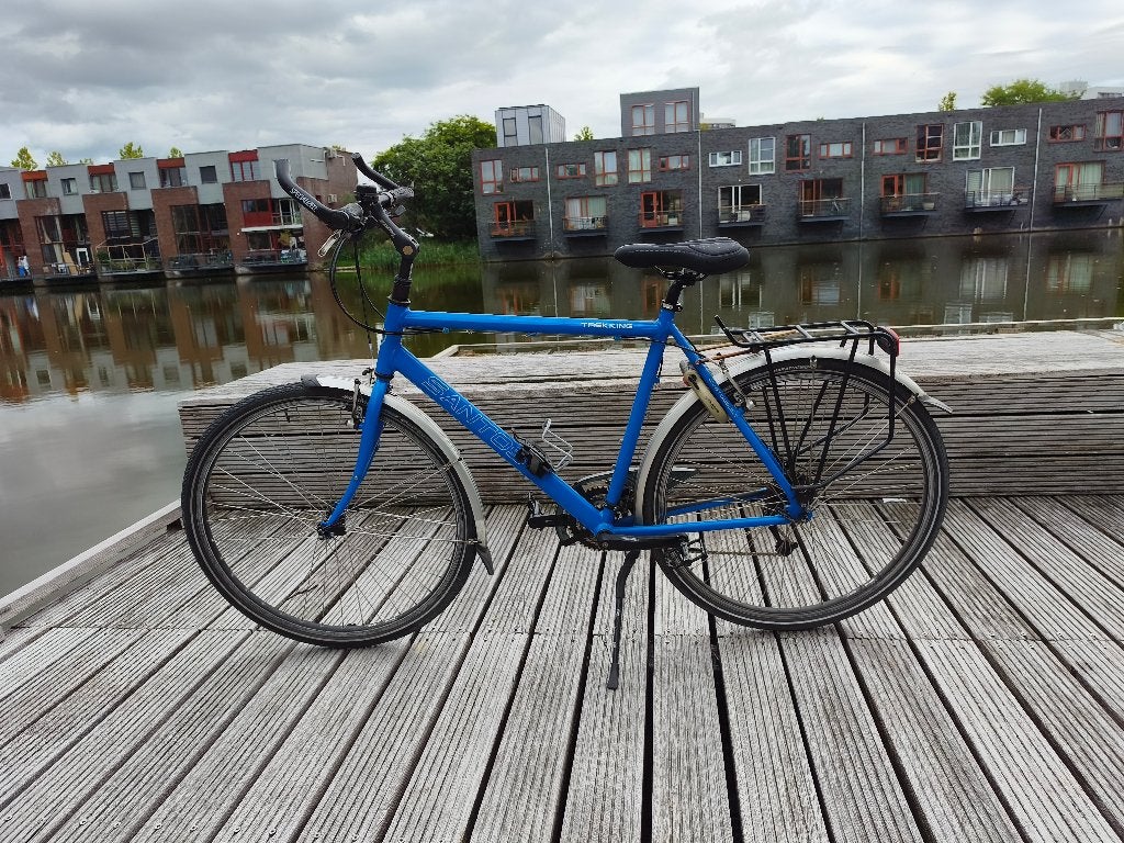 Santos Trekking fiets, Fietsen en Brommers, 28 inch, Velgrem, Meer dan 20 versnellingen, Ophalen