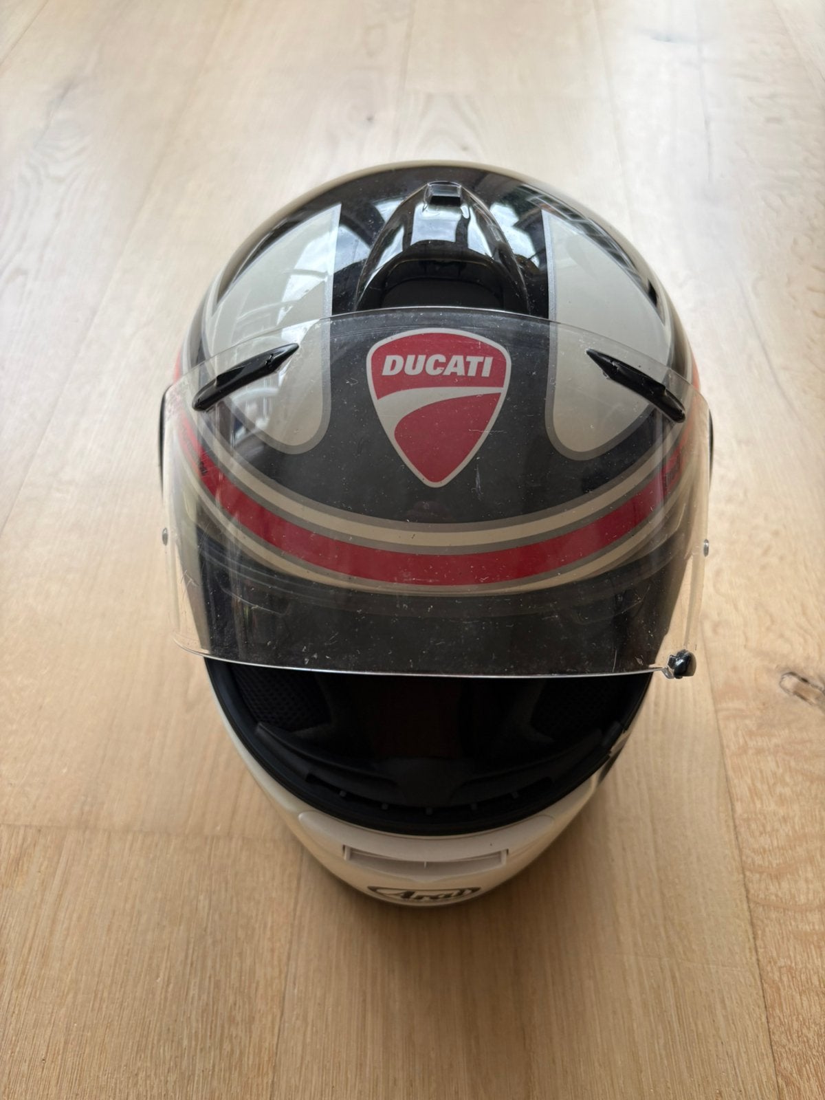Arai Ducati helm 57-58, M, Arai, Ophalen of Verzenden, Integraalhelm