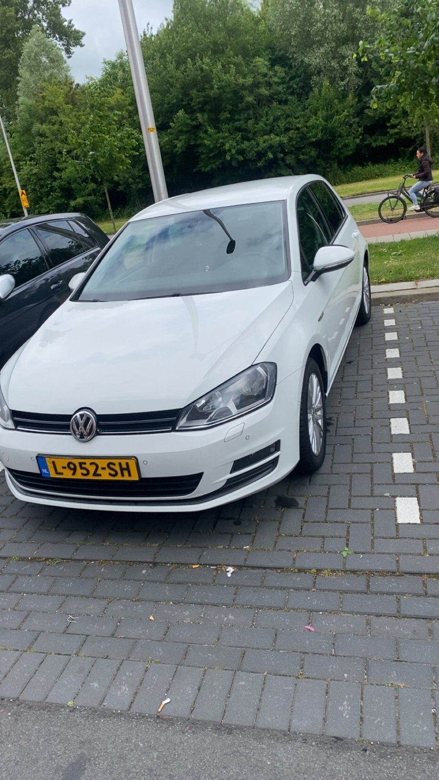 Volkswagen Golf 1.2 TSI 63KW 5D 2014 Wit, Auto's, Voorwielaandrijving, 4 cilinders, 610 kg, Wit