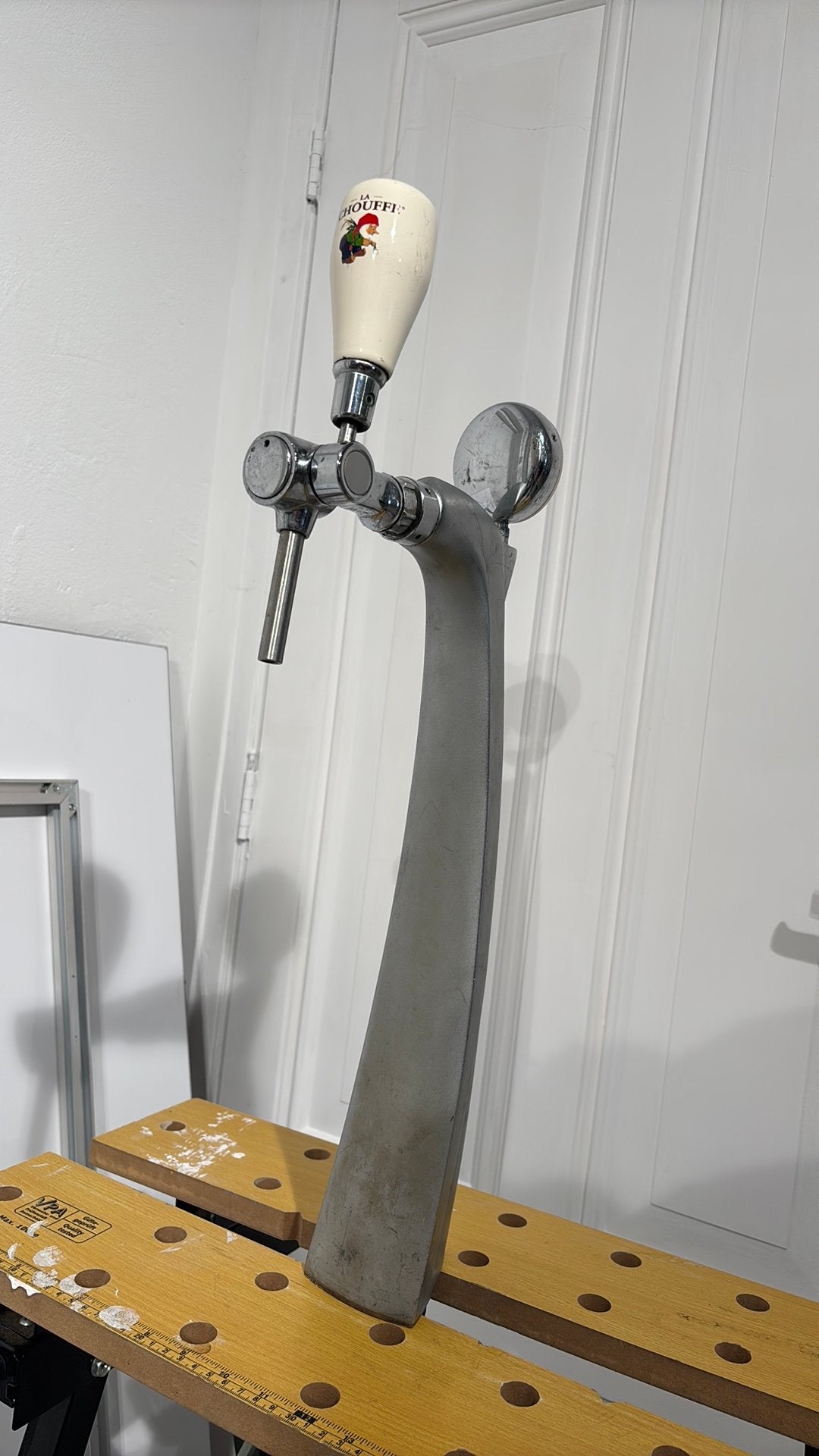 Biertap la Chouffe, Ophalen