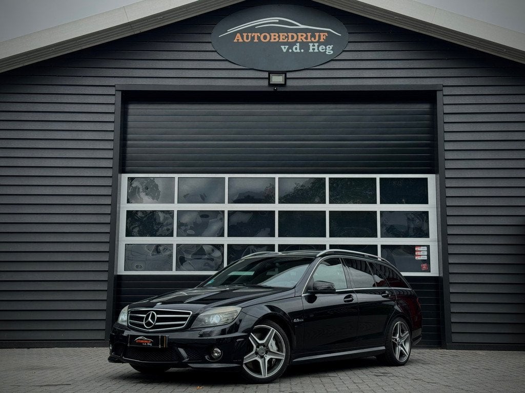 Mercedes-Benz C-klasse Estate AMG c63 performance package un, Auto's, Mercedes-Benz, Automaat, Achterwielaandrijving, Gebruikt