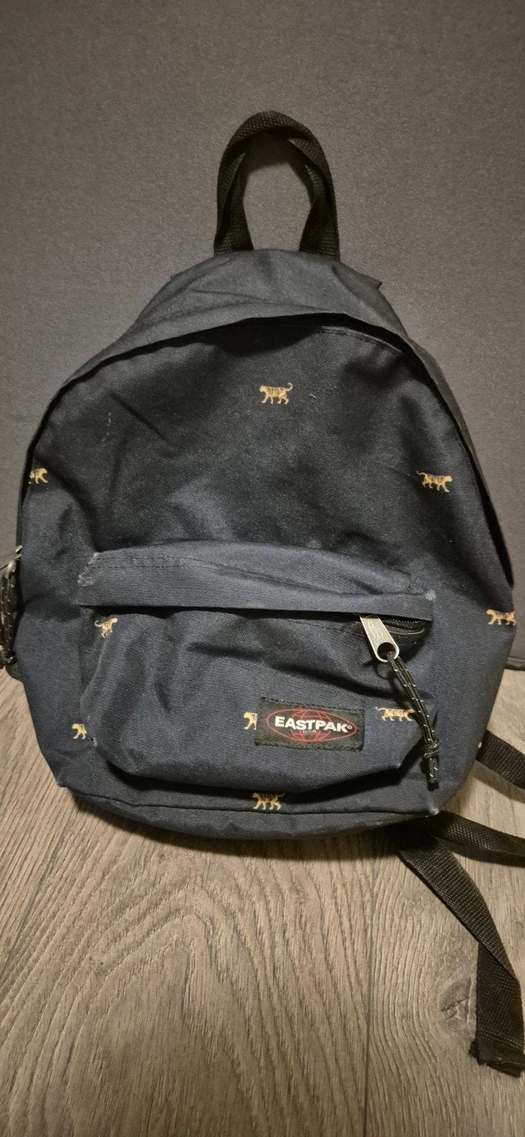 Eastpak kinder rugzak met tijgers, Ophalen of Verzenden, Gebruikt, Eastpak, 30 tot 45 cm