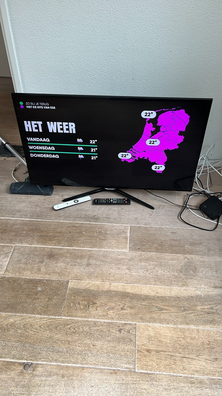 Samsung Smart Tv 43 inch, Ophalen, Zo goed als nieuw, 60 Hz of minder, LED