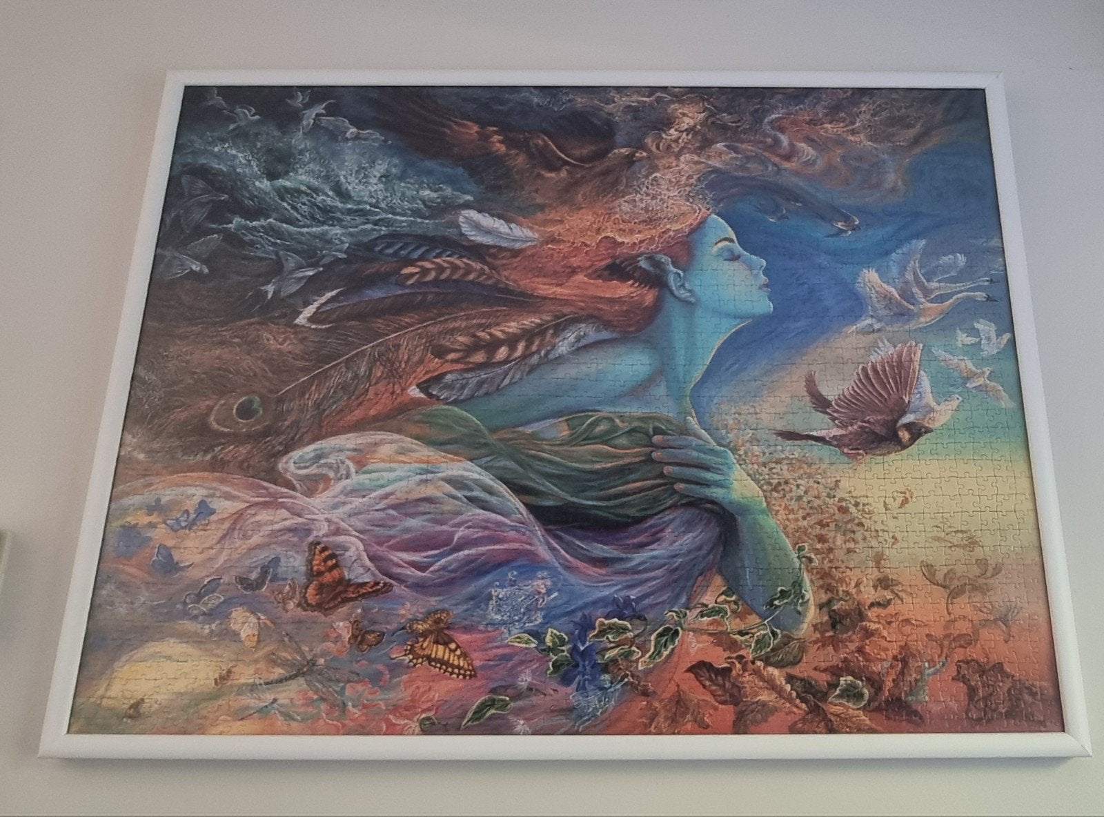 Ingelijste legpuzzel josephine wall, Ophalen, Meer dan 1500 stukjes, Zo goed als nieuw, Legpuzzel