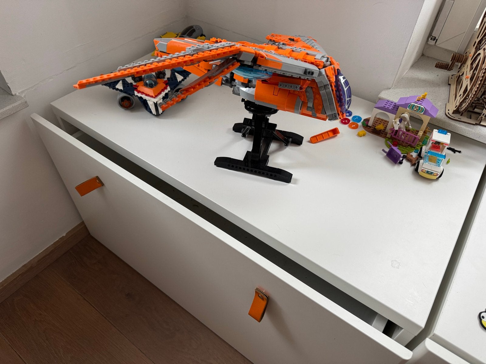 Ikea speelgoed kist opbergkist kast, Ophalen, Gebruikt, Marvel, Lego
