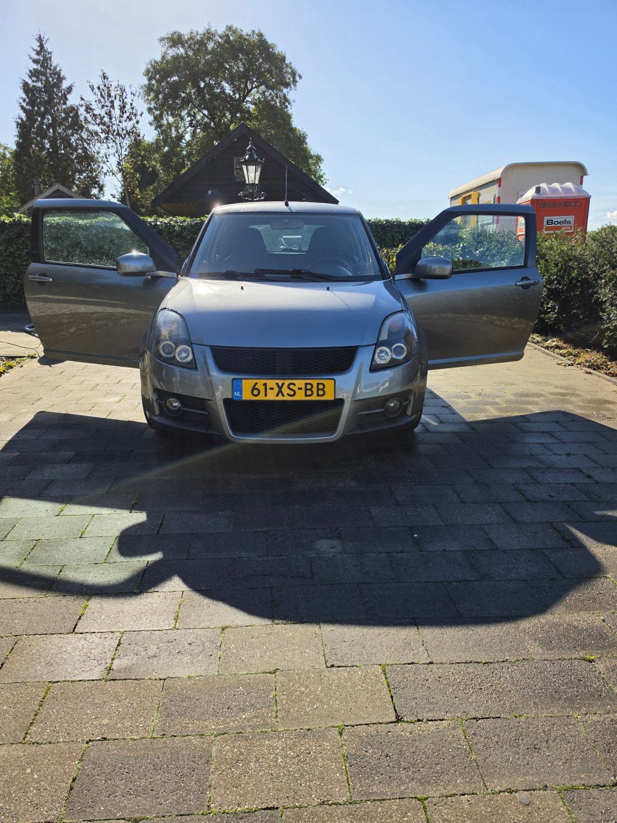 Suzuki Swift 1.6 3D Sport 2007 Grijs, Voorwielaandrijving, 1005 kg, 40 €/maand, 4 cilinders