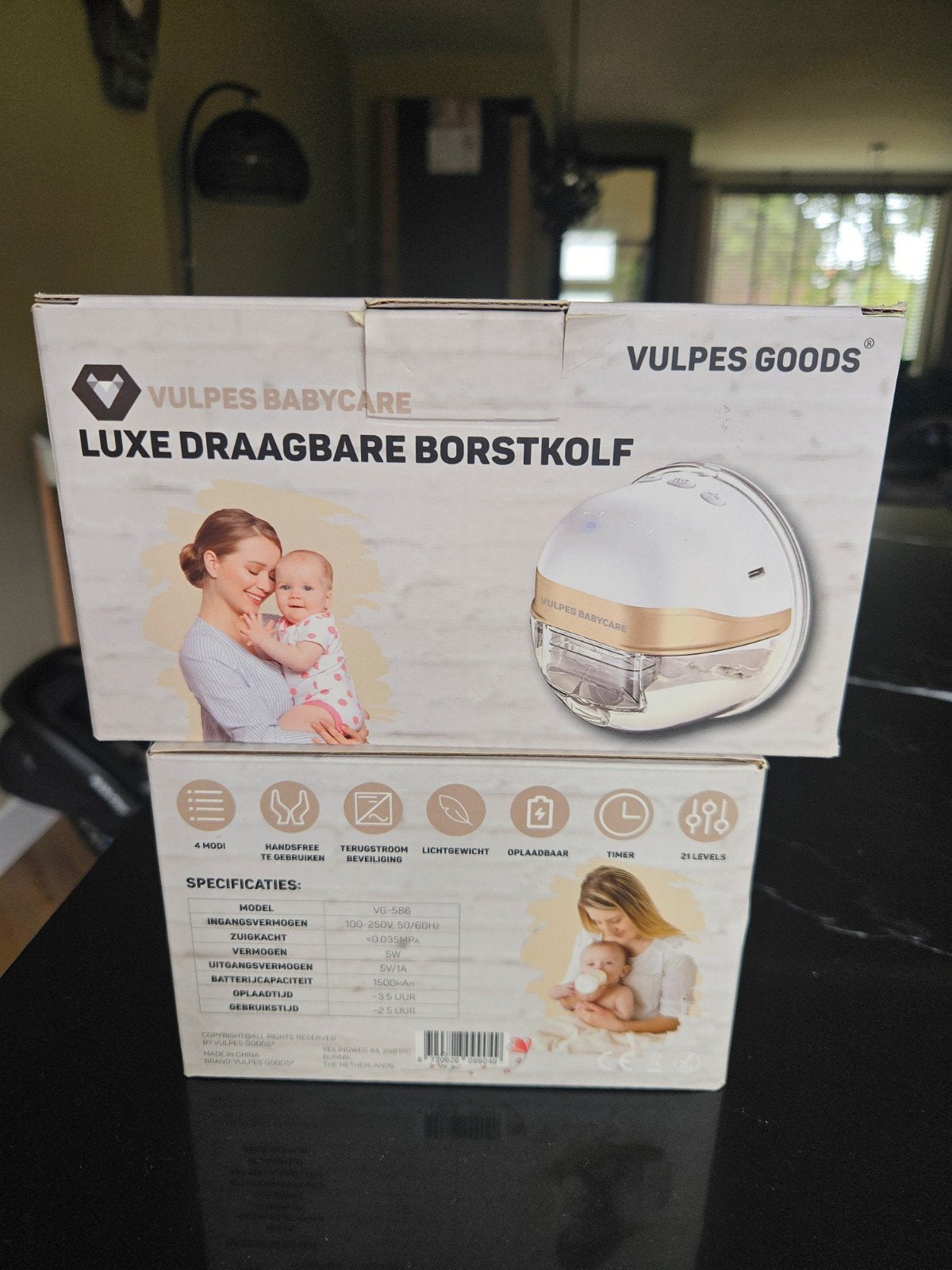 Luxe draagbare borstkolf, Ophalen of Verzenden, Draagbaar, Borstkolf, Vulpes Goods