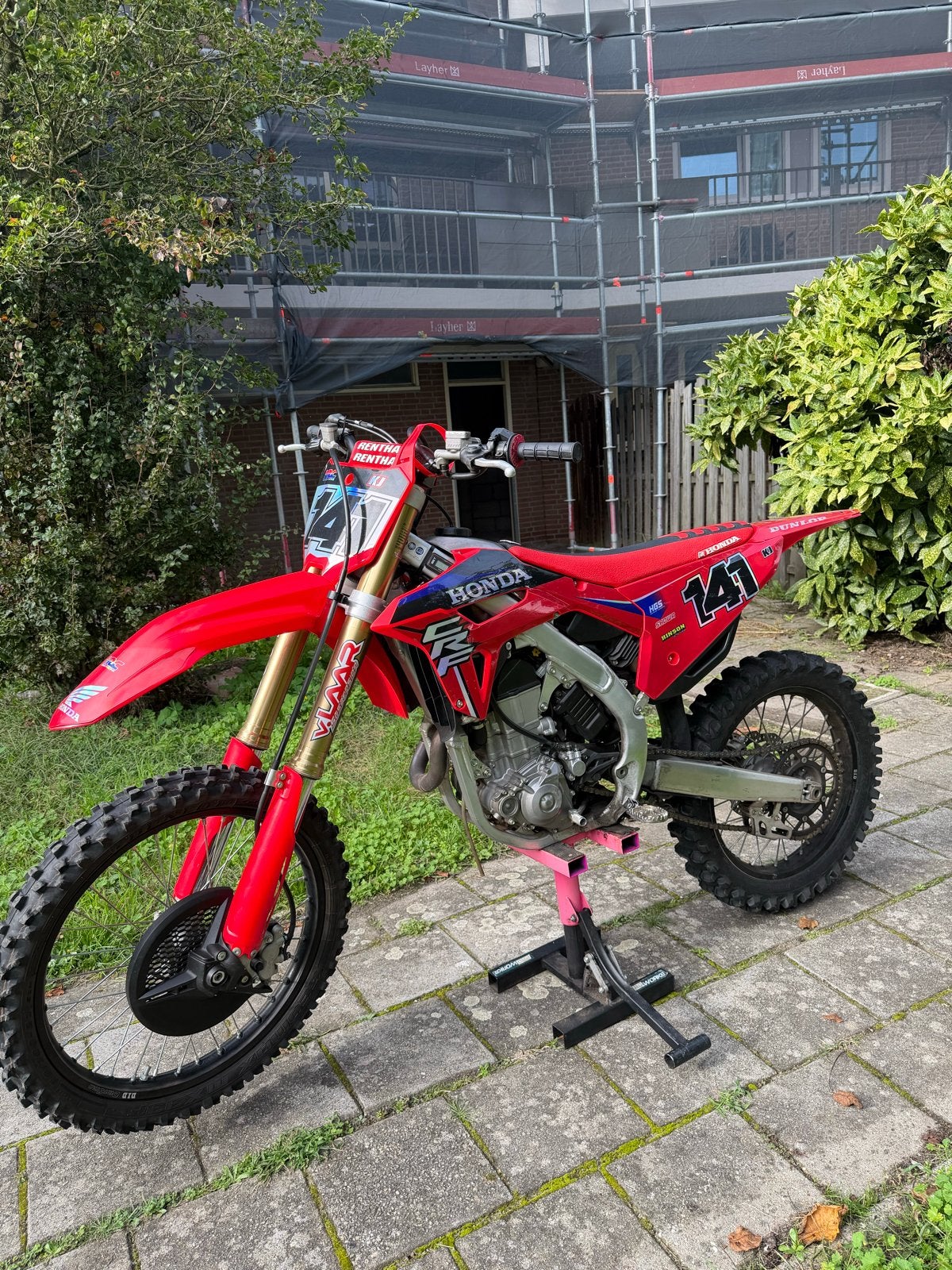 Honda CRF 450R 2021 - Nieuwe zuiger en nokkenas, Fietsen en Brommers, Ophalen of Verzenden, Zo goed als nieuw, Honda