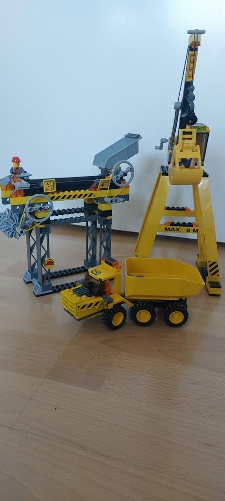 Lego City Graafmachine 7248 met minifiguur, Kinderen en Baby's, Speelgoed | Duplo en Lego, Lego, Ophalen of Verzenden, Complete set
