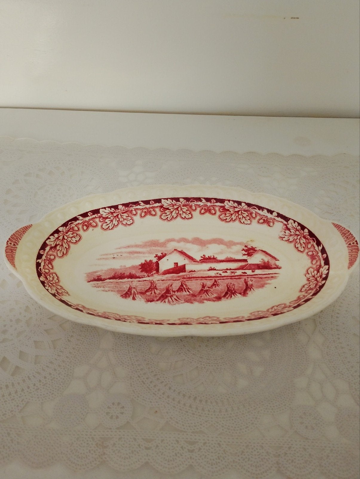 Oud schaaltje Ragout, Ophalen