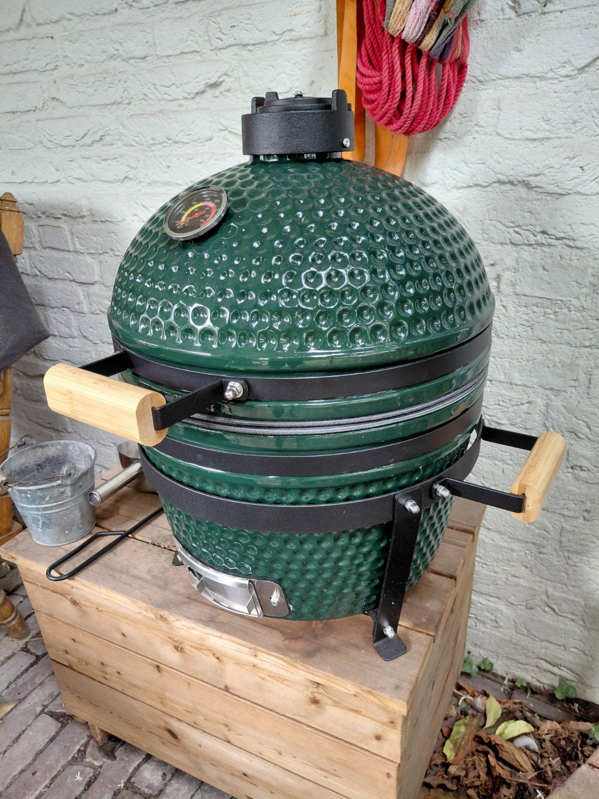 Kitchen Brothers Medium Kamado BBQ - Nieuw in doos, Ophalen, Nieuw, Kitchen Brothers