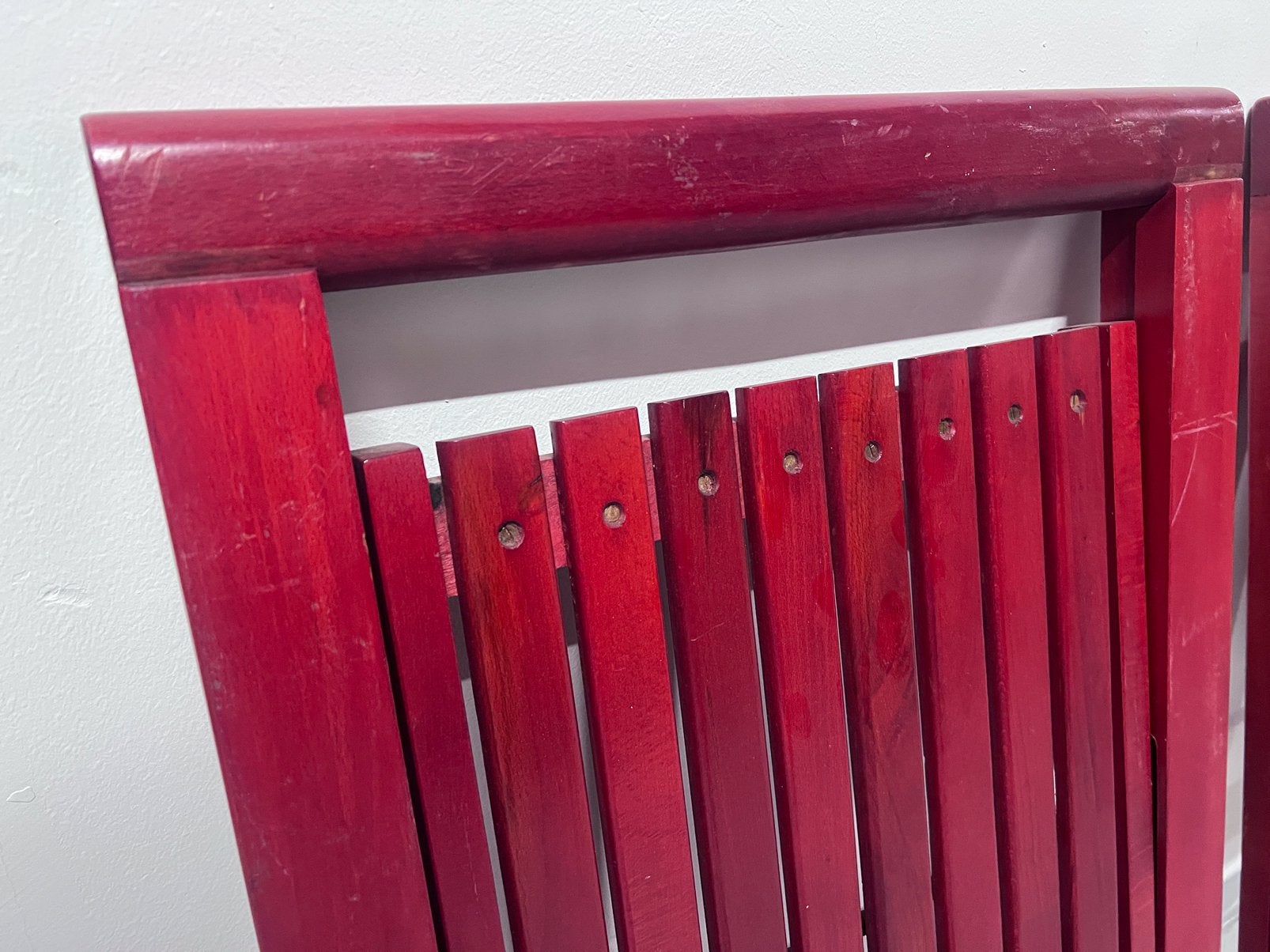 Retro vintage klapstoelen, Ophalen, Zo goed als nieuw
