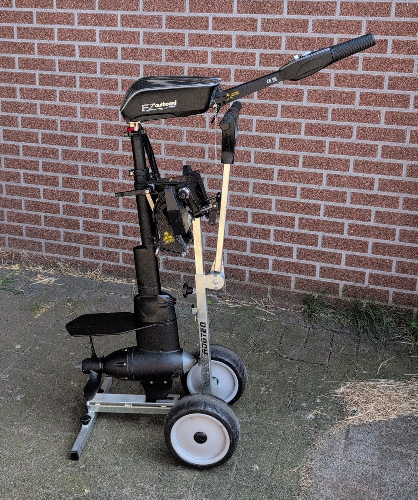 EZ Outboard X-05 Elektrische Buitenboordmotor 3 kW (5 Pk), Minder dan 5 pk, Elektrisch, Ophalen of Verzenden, Zo goed als nieuw