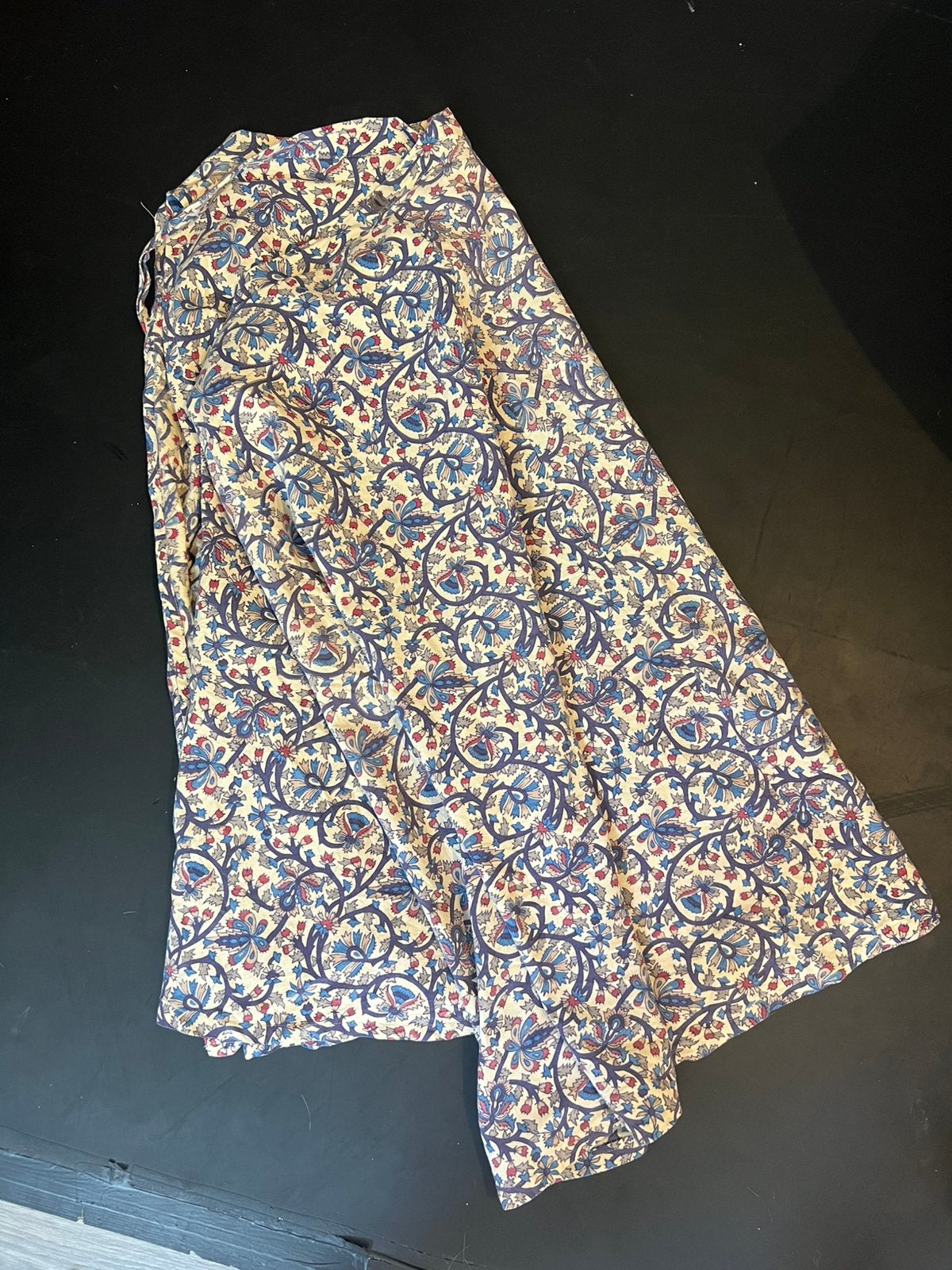 Vintage retro wikkelrok rok Paisley 36 38 40 grafisch katoen, Kleding | Dames, Rokken, Ophalen of Verzenden, Zo goed als nieuw