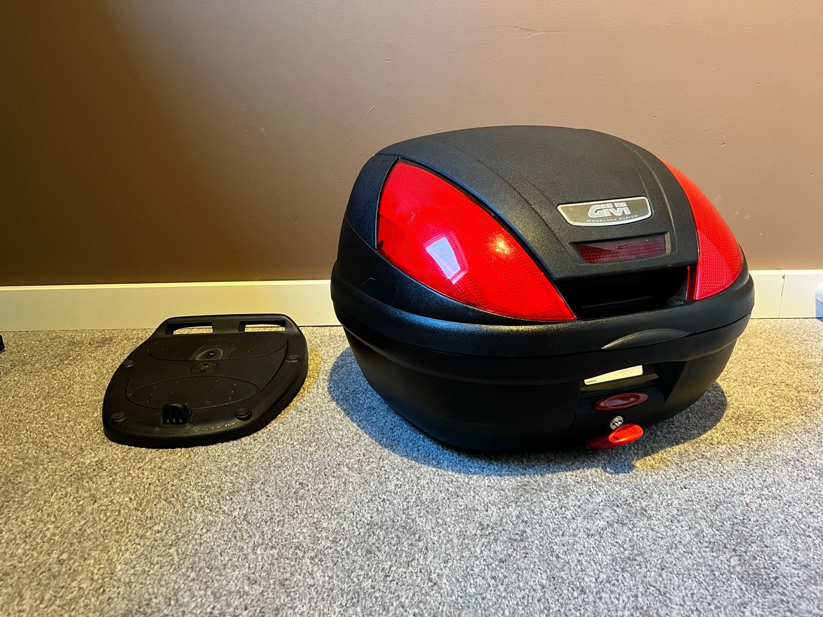 Givi E370 Monolock Topkoffer, Motoren, Ophalen of Verzenden, Gebruikt