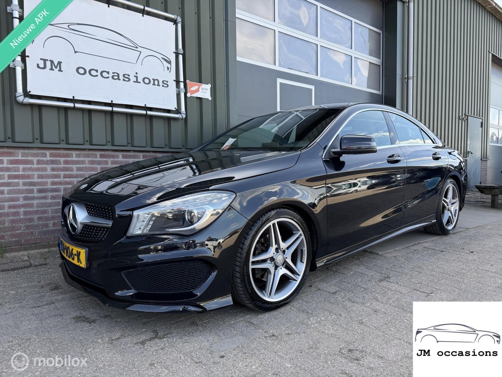 Mercedes CLA-klasse 180 AMG|Clima|Xenon|Navi|Cruise|PDC|, Gebruikt, 4 cilinders, 715 kg, 19 km/l
