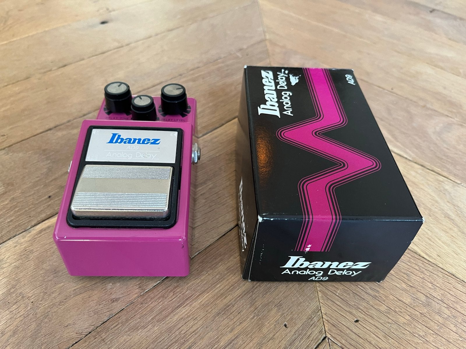 Ibanez AD9 Analog Delay - Made in Japan - Eerste Eigenaar, Muziek en Instrumenten, Ophalen of Verzenden, Gebruikt, Delay of Echo