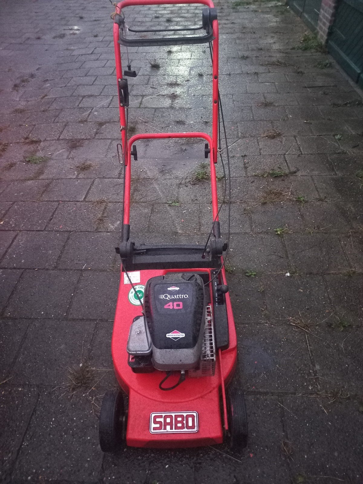 grasmaaier, Ophalen, Gebruikt