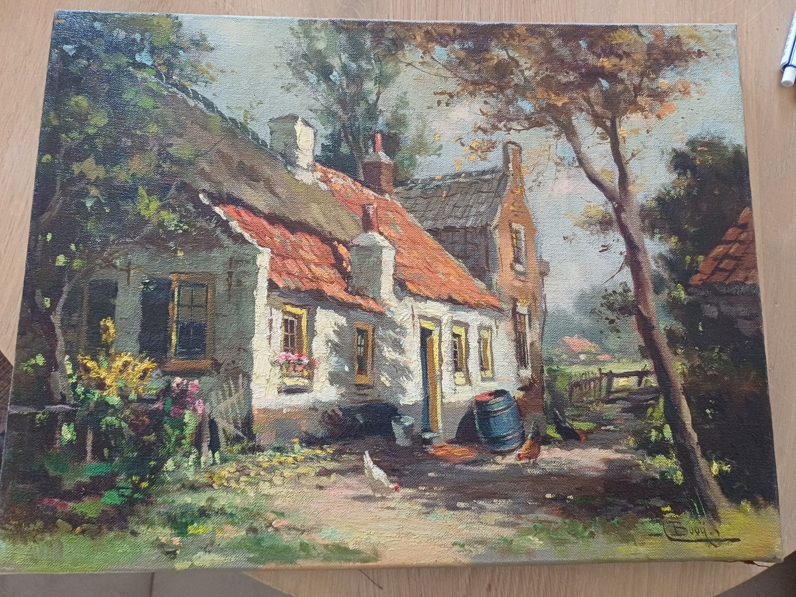 Schilderij van Booij, Ophalen of Verzenden