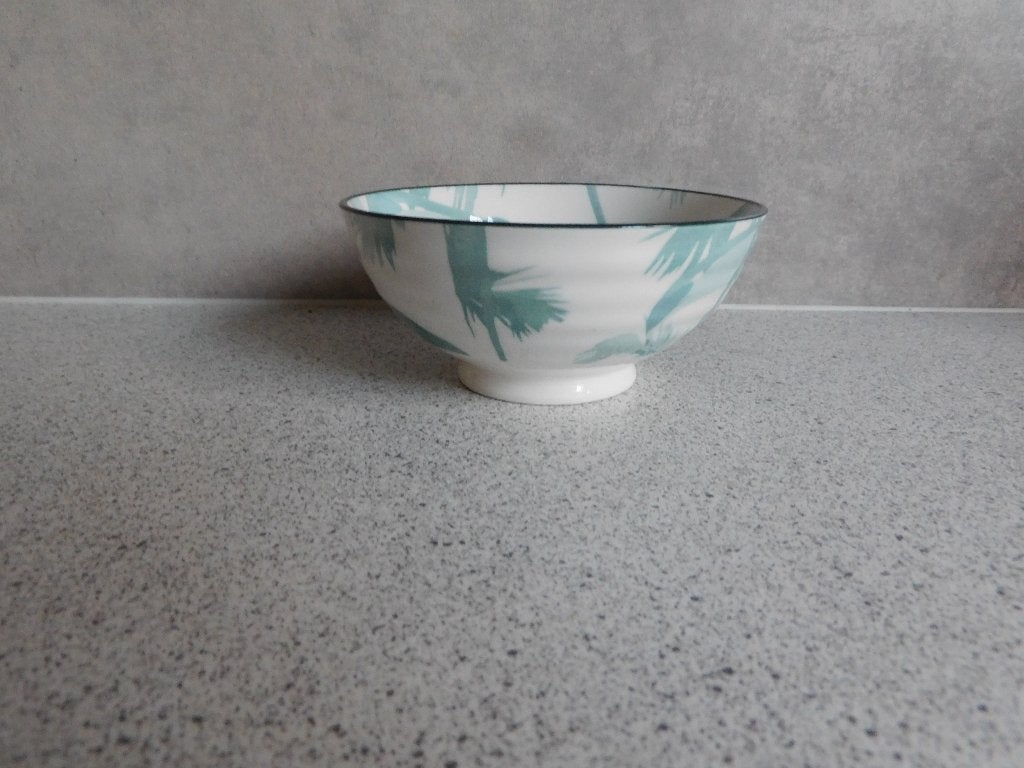 Schaal 12 cm. Toekan Turquoise Gusta, Ophalen of Verzenden, Overige stijlen, Aardewerk, Schaal of Schalen