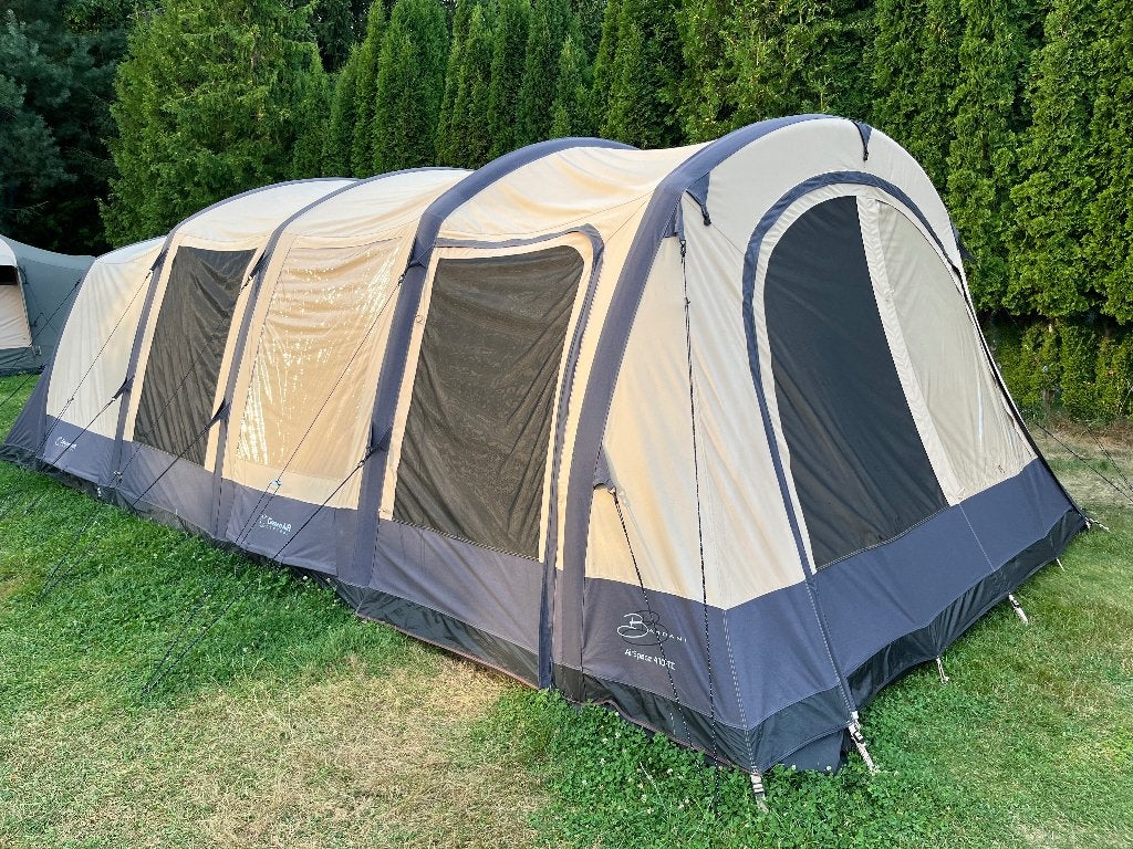 Bardani Airspace 410 tc opblaasbare familietent, Caravans en Kamperen, Tenten, tot en met 5, Zo goed als nieuw, Ophalen