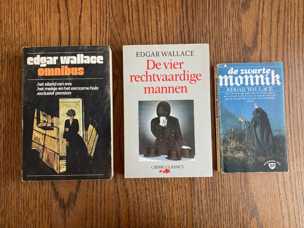 3 boeken van Edgar Wallace, Boeken, Ophalen of Verzenden, Gelezen, Edgar Wallace
