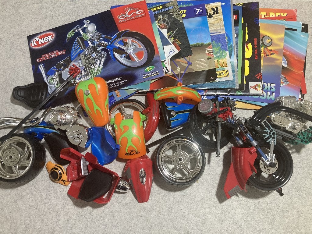KNEX orange county choppers, Ophalen of Verzenden, Zo goed als nieuw, K'nex
