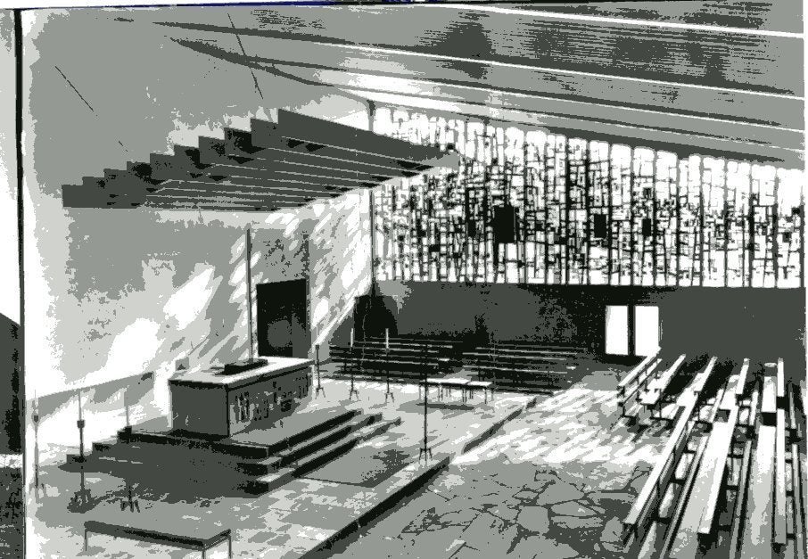 Elsendorp interieur St christoffelkerk, Ophalen, 1960 tot 1980, Ongelopen, Noord-Brabant