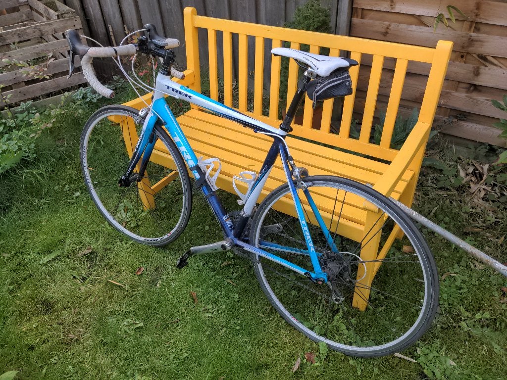 Racefiets Trek, 28 inch, Gebruikt, Aluminium, 15 tot 20 versnellingen