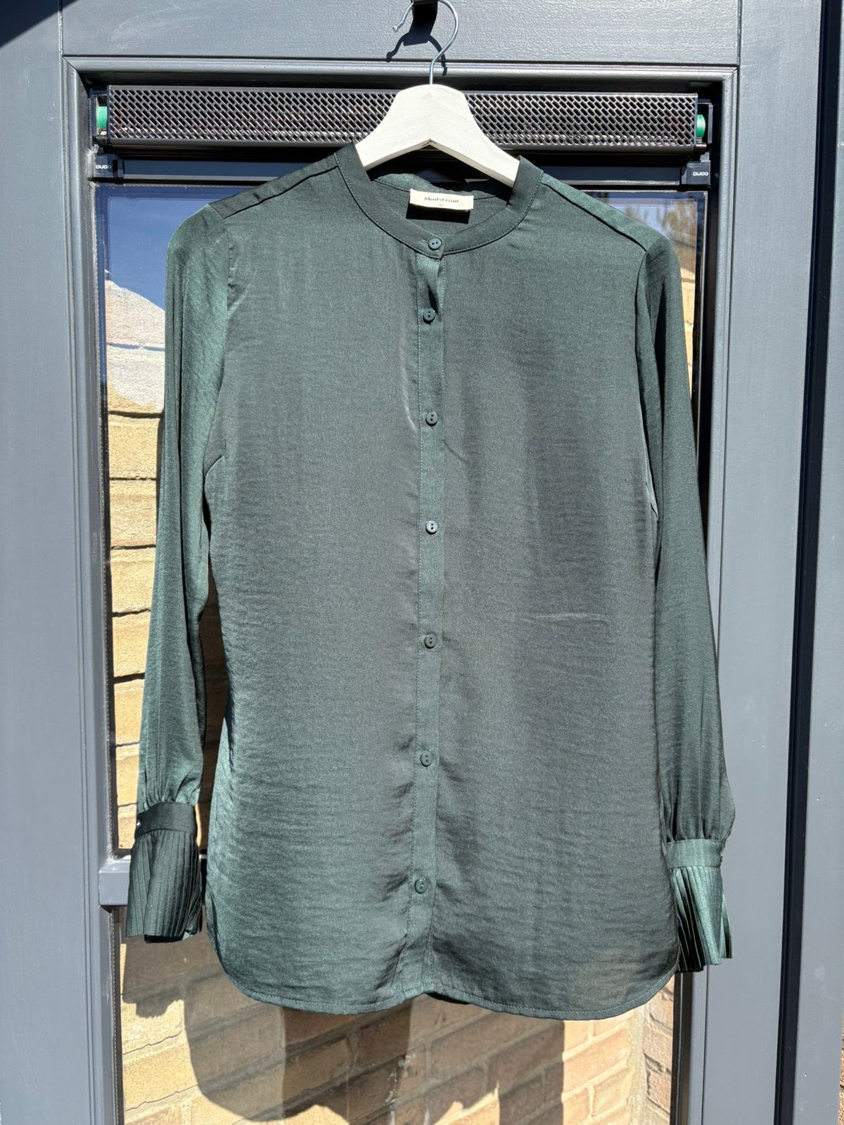 ZGAN groene blouse van Modstrom maat XS, Ophalen of Verzenden, Zo goed als nieuw, Maat 34 (XS) of kleiner, Groen