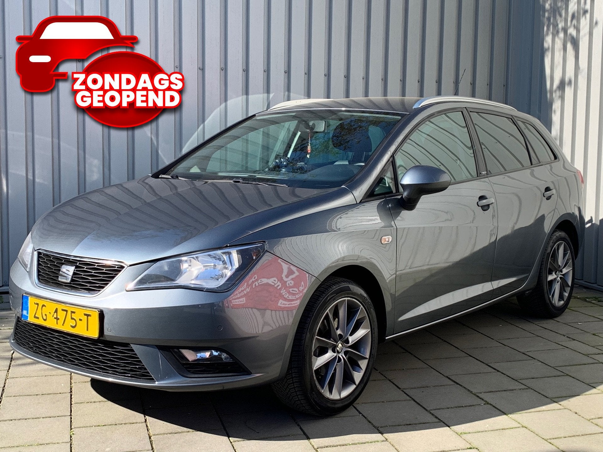 Seat Ibiza ST 1.2 Style|Navigatie|Climate Control|149000KM|, Auto's, Voorwielaandrijving, Euro 5, Zwart, 1010 kg