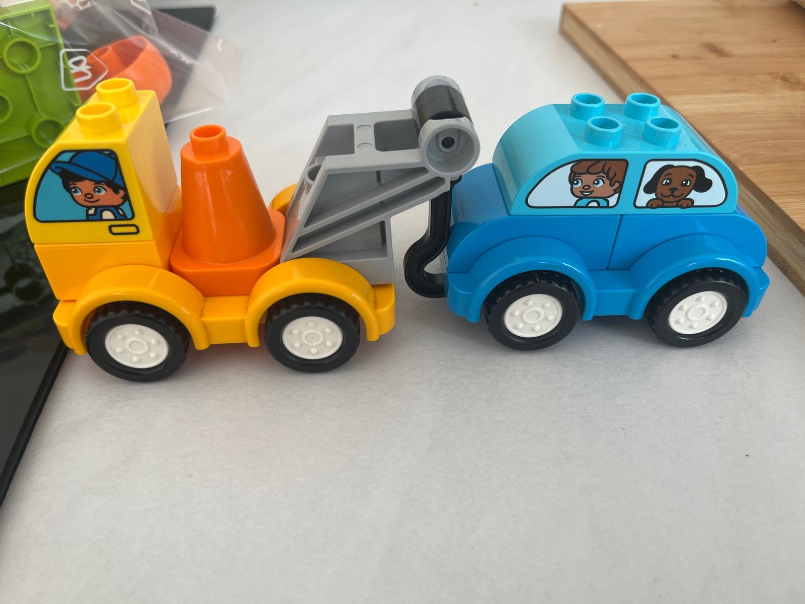 LEGO Duplo Mijn Eerste Sleepwagen 10883, Ophalen, Zo goed als nieuw, Overige merken