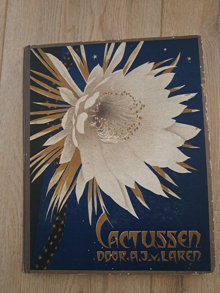 Vintage Plaatjesboek Cactussen - Compleet Verkade Album, Ophalen of Verzenden, Gelezen, A.J. van Laren, Plaatjesalbum