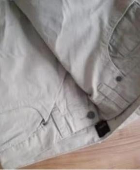 as nieuw ESPRIT jeans Broek Katoen Beige Zand W33 L34, Overige kleuren, Verzenden, Zo goed als nieuw, Esprit