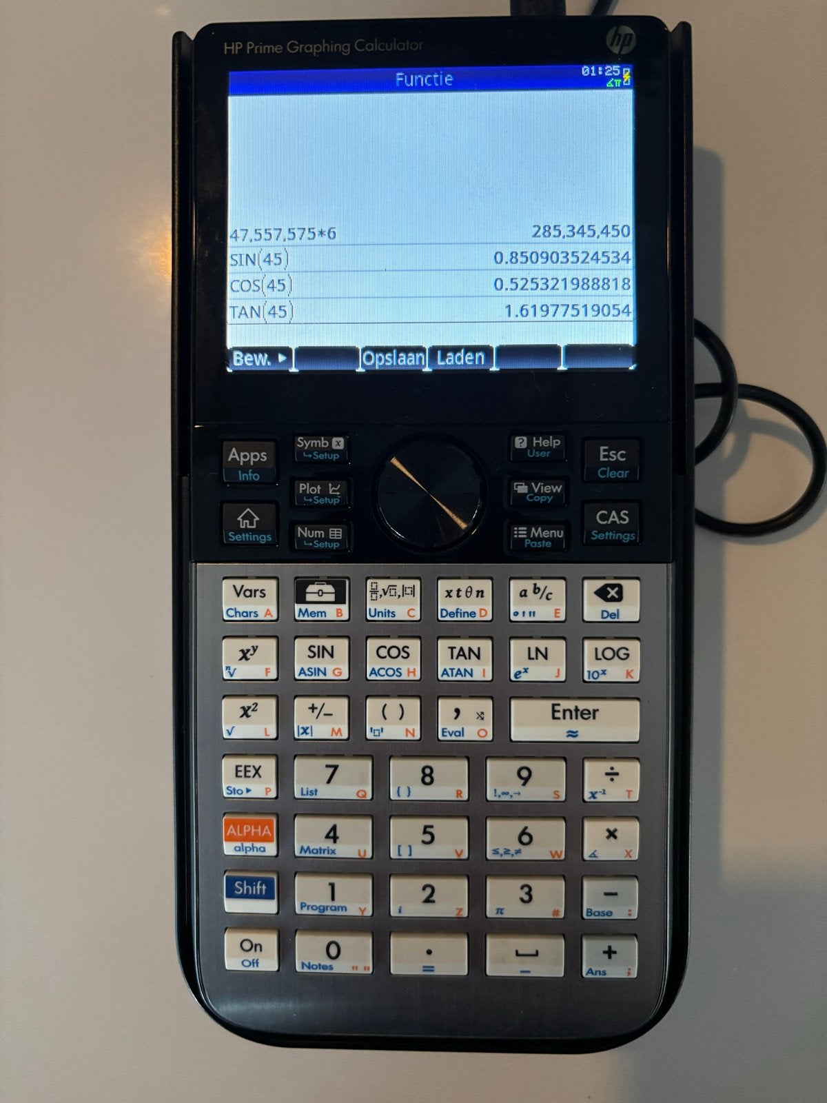 Geweldige HP Prime Graphing Calculator, Diversen, Ophalen of Verzenden, Grafische rekenmachine, Zo goed als nieuw