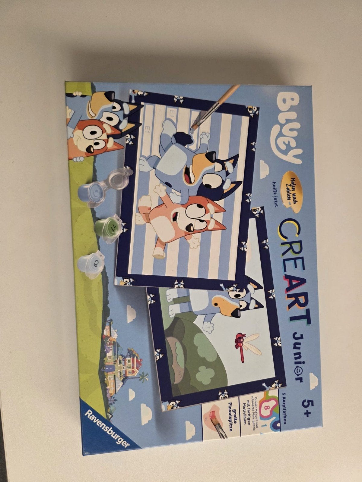 Ravensburger CREART Junior Bluey Schilderen op Nummer, Ophalen of Verzenden, Nieuw, Schilderen op nummer