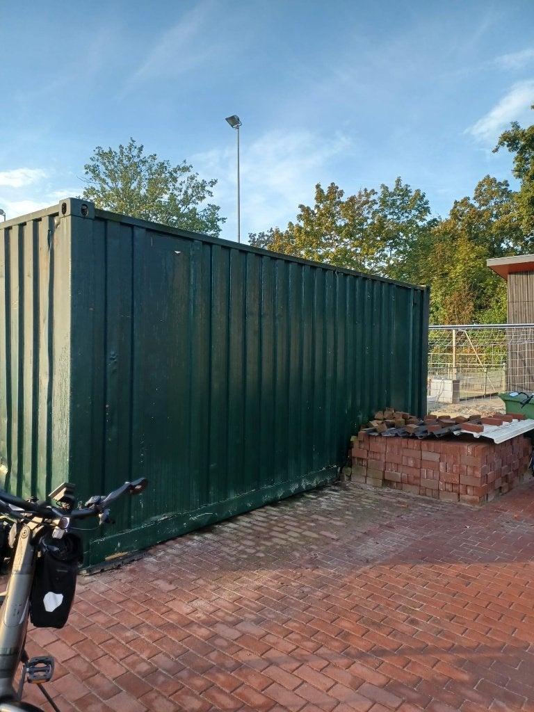 Zeecontainer, Ophalen