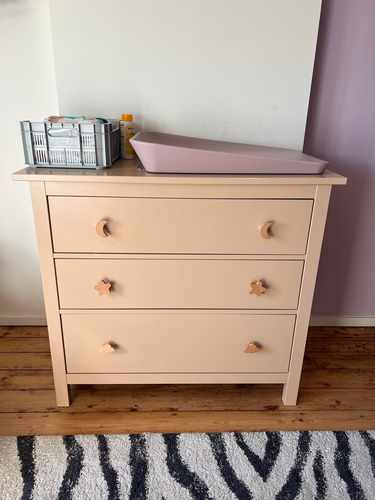Mooie houten commode Ikea Hemnes, Ophalen, Gebruikt, 50 tot 70 cm, 100 cm of meer