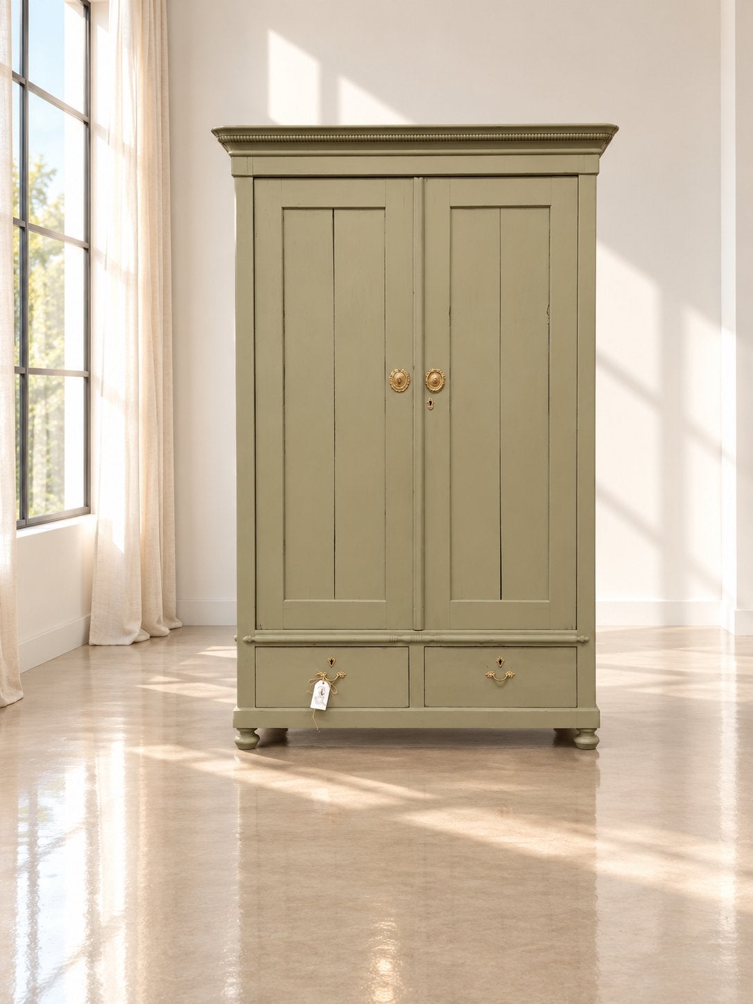 Meidenkast linnenkast kledingkast biedermeier vintage, Ophalen, Gebruikt, 100 tot 150 cm, Nvt