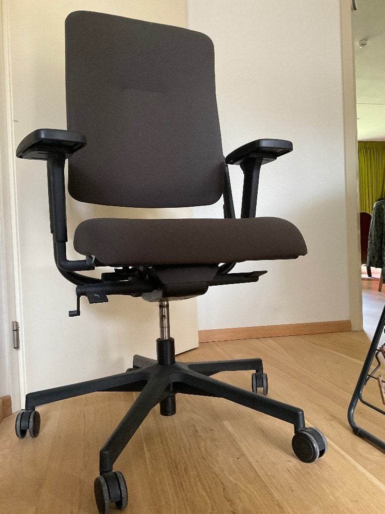 Bureaustoel, Huis en Inrichting, Bureaustoelen, Ophalen, Gebruikt, Zwart, Bureaustoel