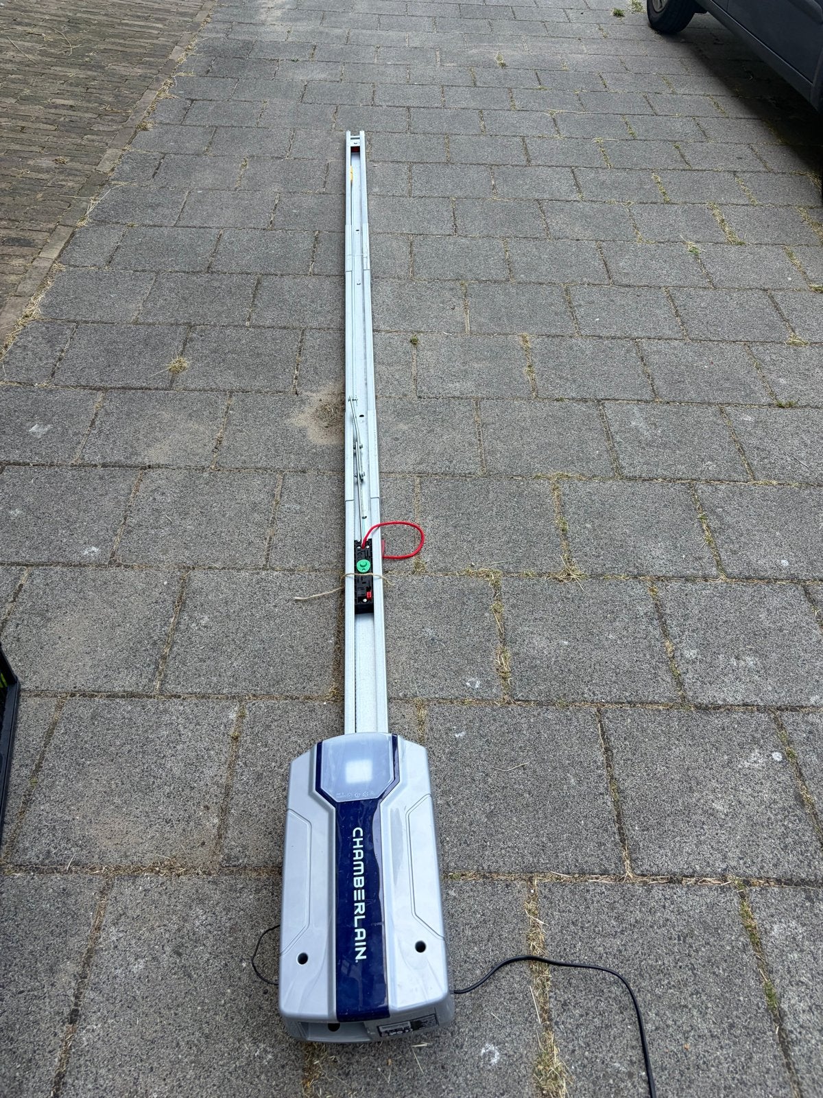 Chamberlain Garagedeuropener - Zo goed als nieuw, Ophalen, Zo goed als nieuw, Overige merken, Overige typen